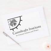 Gunhrafn Institute Sticker 長方形シール (封筒)