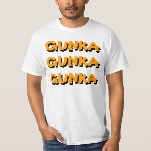 GUNKA GUNKA GUNKAの本格的なティー Tシャツ (正面)