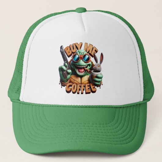 Gunmans Morning Brew Me 買 A Coffee（ガンマンズ朝コーヒー） キャップ (正面)