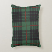 Gunnの一族の格子縞のスコットランド人のタータンチェック アクセントクッション (正面(垂直))