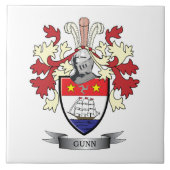 Gunnの家紋の紋章付き外衣 タイル (正面)