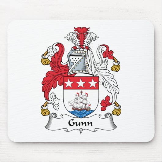 Gunnの家紋 マウスパッド (正面)