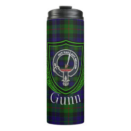 Gunn Scottish Clan Tartan & Crest タンブラー
