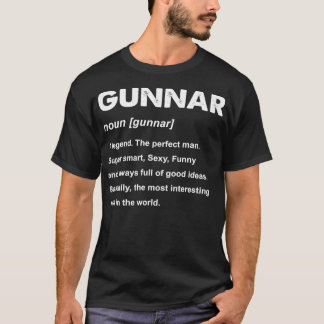 Gunnar名ギフトプルオーバー Tシャツ