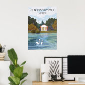 Gunnersbury Park London Travel Poster ポスター (ホームオフィス)