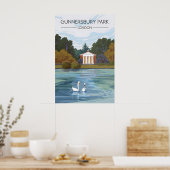 Gunnersbury Park London Travel Poster ポスター (キッチン)