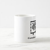 Gunnhrafnの協会のマグ コーヒーマグカップ (中央)