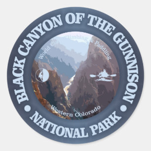 Gunnison NPの(c)黒い渓谷 ラウンドシール