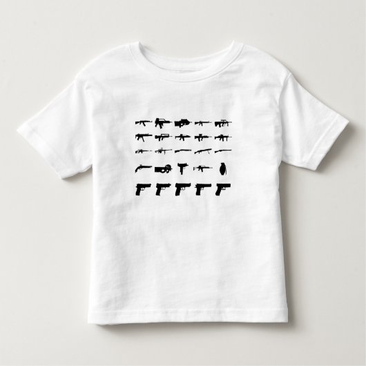 Guns トドラーTシャツ (正面)