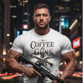Guns & Coffee トライブレンドＴシャツ