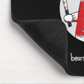 Guns Dont Kill People Bears With Machetes Do  マウスパッド (コーナー)