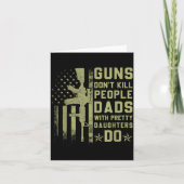 Guns Don't Kill People Dads With Pretty Daughters カード (正面)