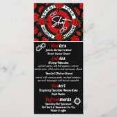 Guns or Roses Red & Black Gender Reveal Photo Menu メニュー (正面)