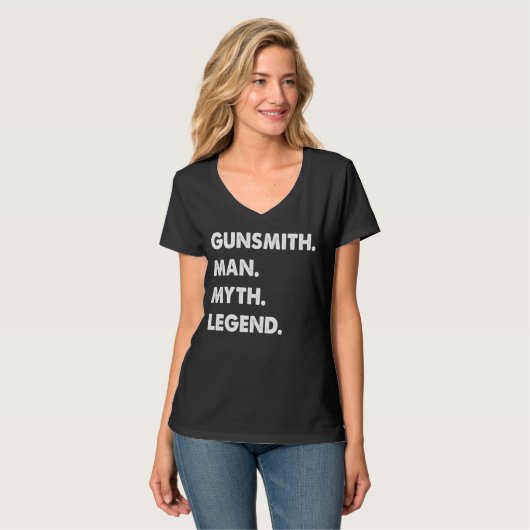 Gunsmith Man Myth Legend Tシャツ (正面フル)