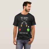Gunsmith My Guns are Calling  Firearms  Gunsmithin Tシャツ (正面フル)