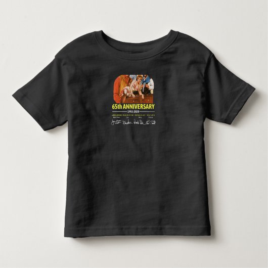 Gunsmoke 65th Anniversary 19552020 Signature トドラーTシャツ (正面)