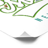 Gunstock Mountain New Hampshireスキーポスター フォトプリント (角)