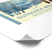 Gunstock Mountain New Hampshire ski resort  Poster ポスター (角)