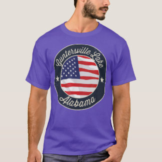 Guntersville Lake - Patriotic Alabama Souvenir T-S Tシャツ