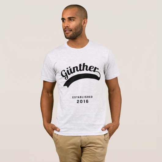 Günther Original Shirt Tシャツ (正面フル)