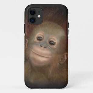 Gunungのベビーのオランウータン iPhone 11 ケース