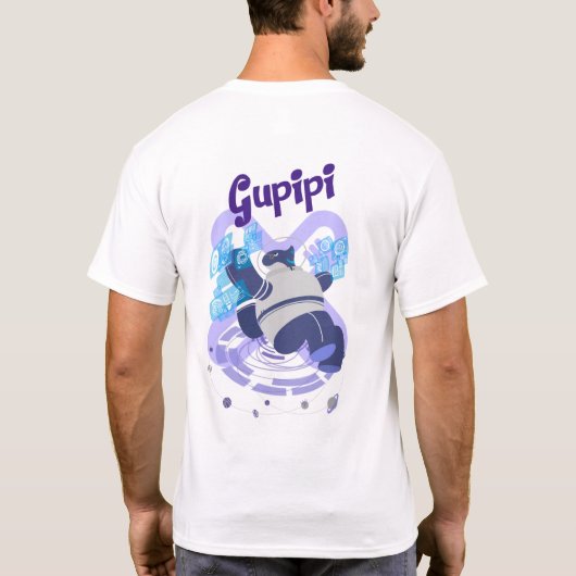 Gupipi T-shirt  Tシャツ (裏面)