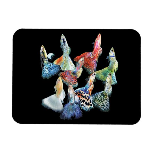 Guppies マグネット (横)