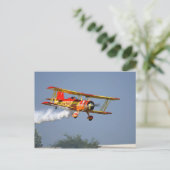 Guremanでエアロバティックを実行する遺伝子のソース ポストカード (スタンド正面)