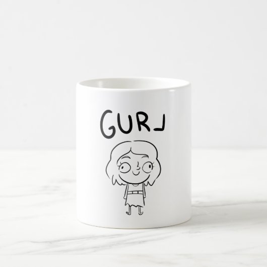 Gurl コーヒーマグカップ (中央)
