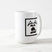 Gus灰色 コーヒーマグカップ (正面右)