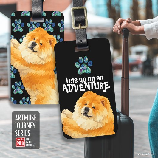 GUS Chow • ArtMuse Journeyシリーズ ラゲッジタグ