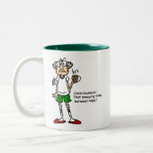 Gus on Naptime Tシャツとギフト ツートーンマグカップ (左)