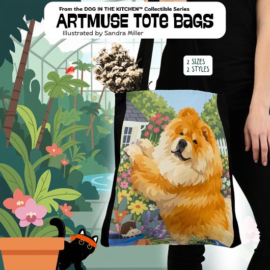 GUS the Chow トートバッグ