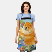 GUS the Chow All-Over Print Apron エプロン (着用した状態)