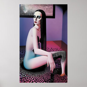 Gussied Up and Ready - Ken Gage Surreal Art ポスター
