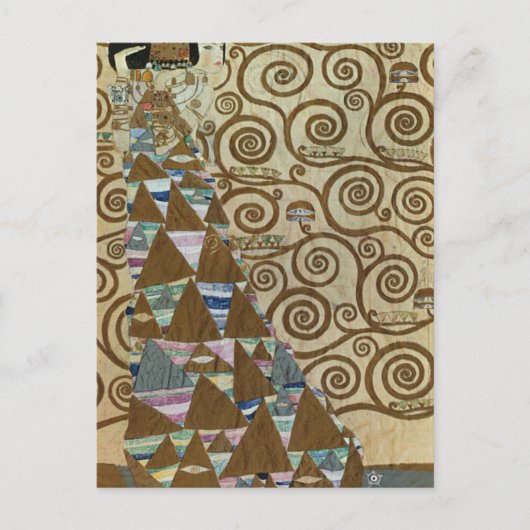 Gustavによる期待クリムト ポストカード (正面)