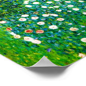 GustavクリムトバラPear Tree Posterの下 ポスター (角)