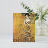 GUSTAVクリムト – アデレ・ブロッホ・バウアーポートレート1907 ポストカード (スタンド正面)