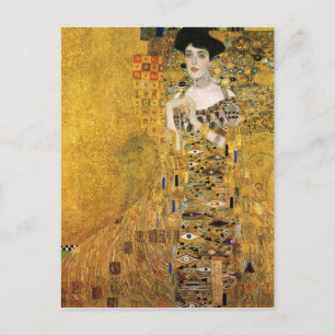 GUSTAVクリムト – アデレ・ブロッホ・バウアーポートレート1907 ポストカード