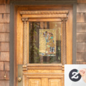 Gustavクリムト – フルフィルメント、Stoclet Frize ウィンドウサイン (ホームデコレーション)