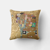 Gustavクリムト – フルフィルメント、Stoclet Frize クッション (裏面)