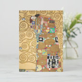 Gustavクリムト – フルフィルメント、Stoclet Frize サンキューカード (スタンド正面)