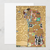 Gustavクリムト – フルフィルメント、Stoclet Frize サンキューカード (正面/裏面)