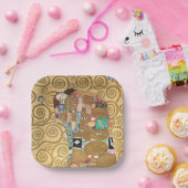 Gustavクリムト – フルフィルメント、Stoclet Frize ペーパープレート (パーティー)