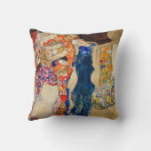 Gustavクリムト – 新婦（未完） クッション (裏面)