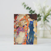 Gustavクリムト – 新婦（未完） ポストカード (スタンド正面)