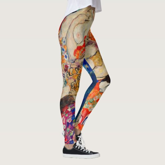 Gustavクリムト – 新婦（未完） レギンス (右)