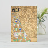 Gustavクリムト – 期待， Stoclet Frize サンキューカード (スタンド正面)