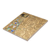 Gustavクリムト – 期待， Stoclet Frize タイル (側面)