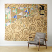 Gustavクリムト – 期待， Stoclet Frize タペストリー (インサイチュ(横))